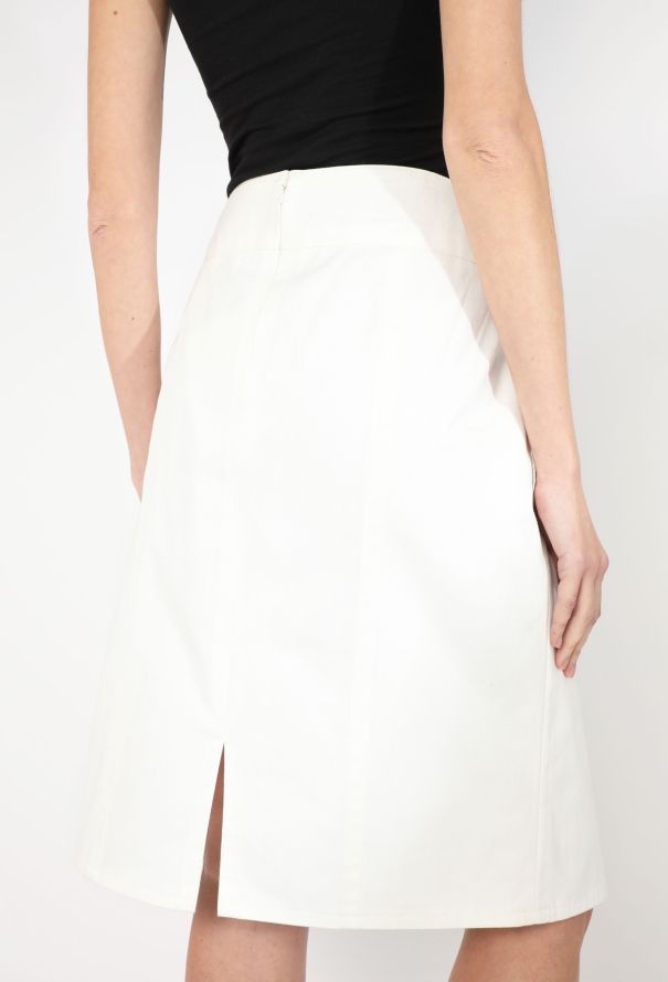 Chanel Resort 2014 Denim 'CC' Skirt - 4 Chanel Resort 2014 Denim 'CC' Skirt - 4