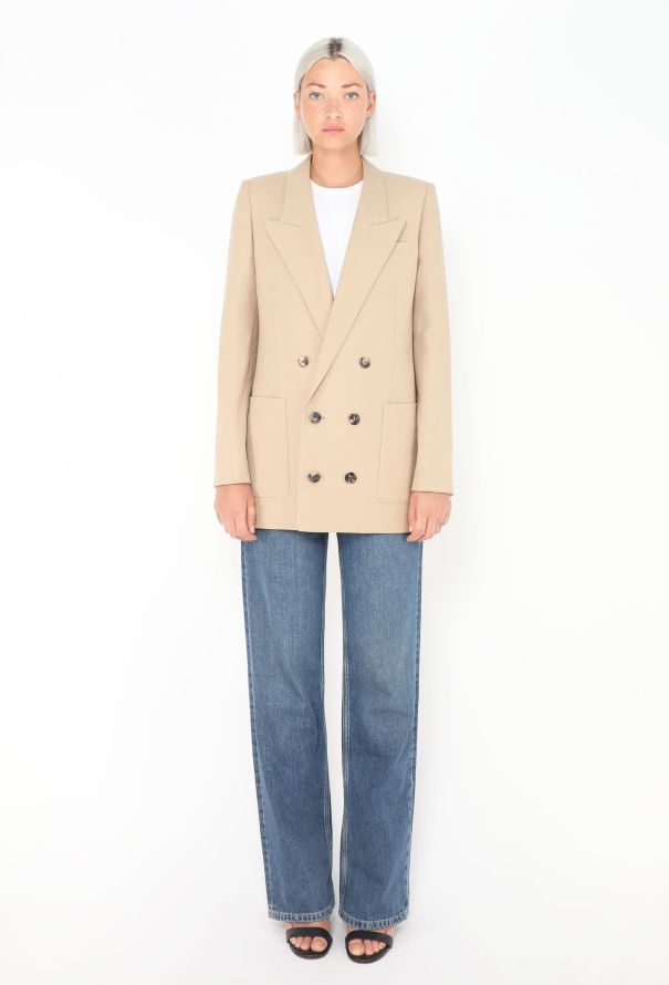 Saint Laurent 2022 Double-Breasted Blazer - 3