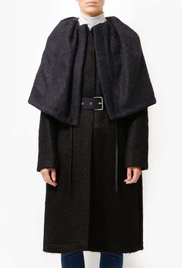 Céline COLLECTOR F/W 2016 Belted Mohair Coat - 5