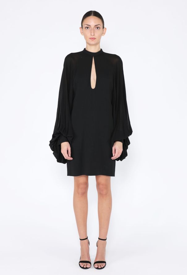 Saint Laurent 2013 Bishop Sleeve Dress - 2