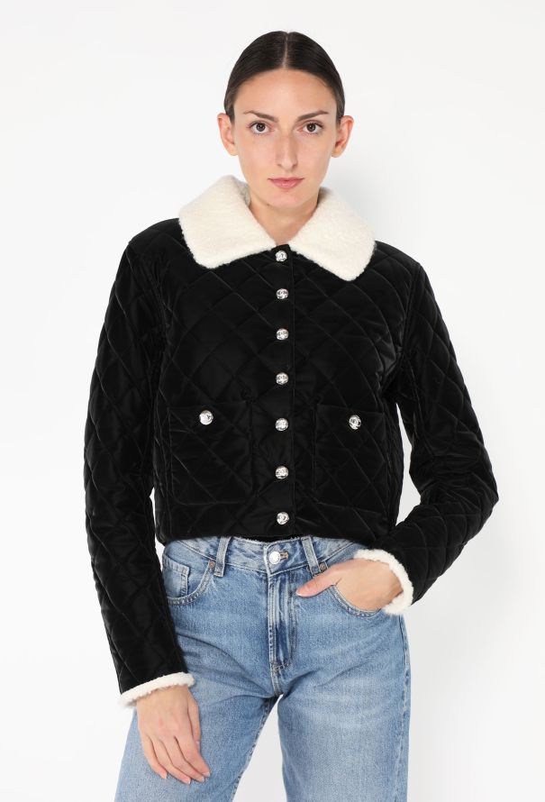 Chanel 2024 Coco Neige Quilted Bomber Jacket - 3