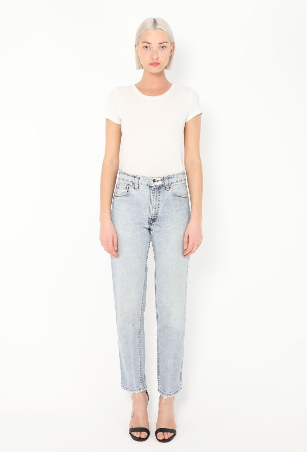 Levi's Distressed Tapered Jeans - 1
