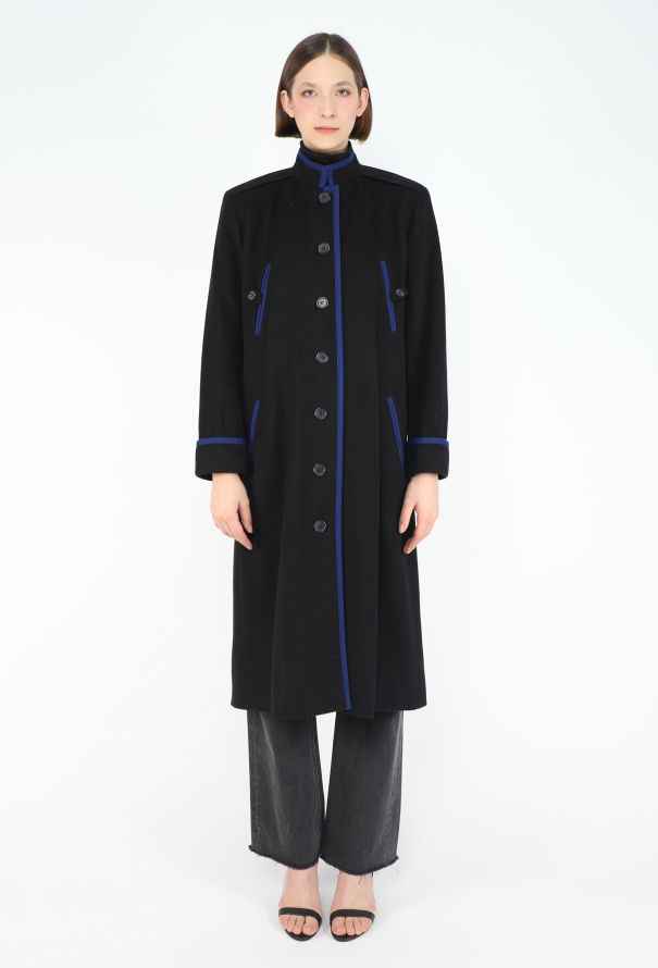 Saint Laurent 1976 Belted Military Coat - 6