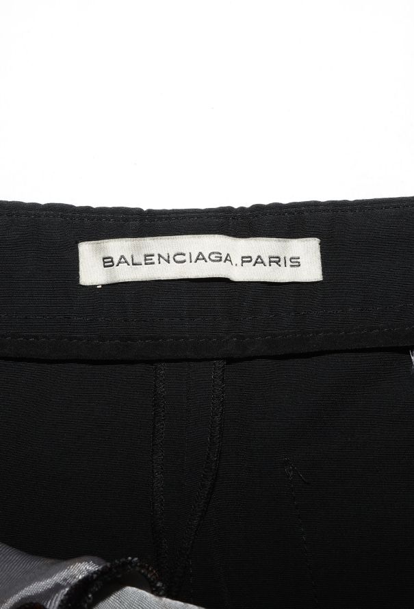 Balenciaga 2011 Abstract Silk Twill Shorts - 5 Balenciaga 2011 Abstract Silk Twill Shorts - 5
