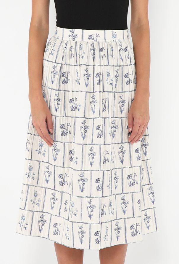 Khaite 2020 Remy Floral Skirt - 2