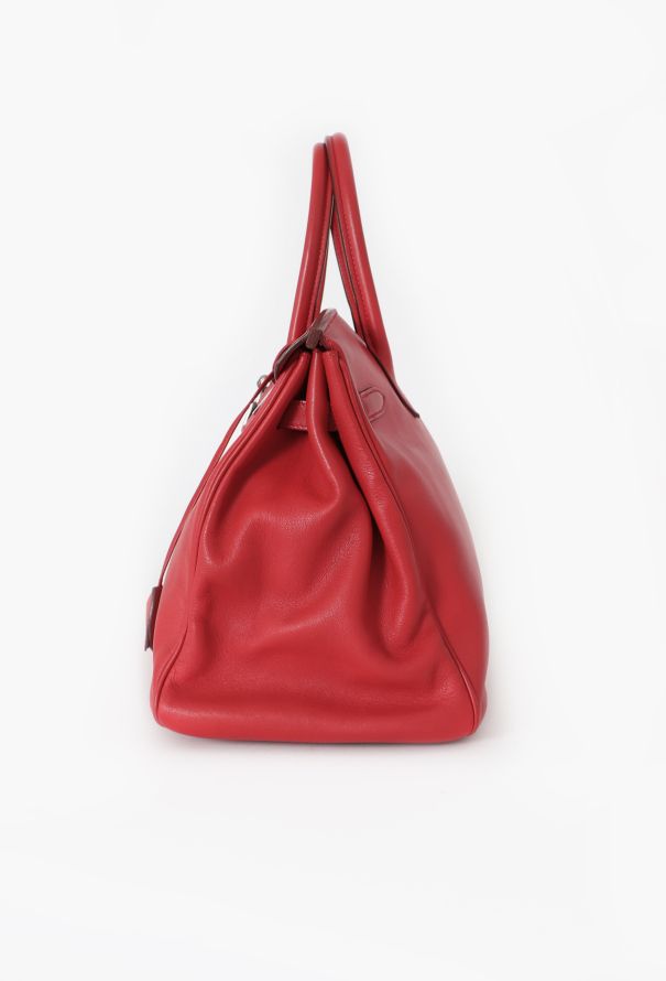 Hermès Red Swift Birkin 35 - 5 Hermès Red Swift Birkin 35 - 5