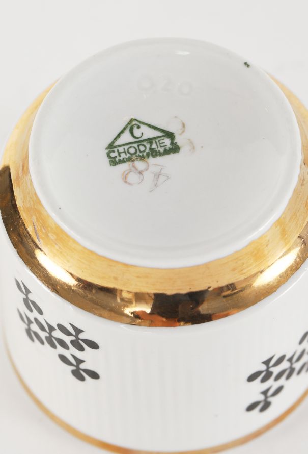 Vintage Objects & Decor 1960s Limoges Poker Vide-Poche & Cup Set - 8