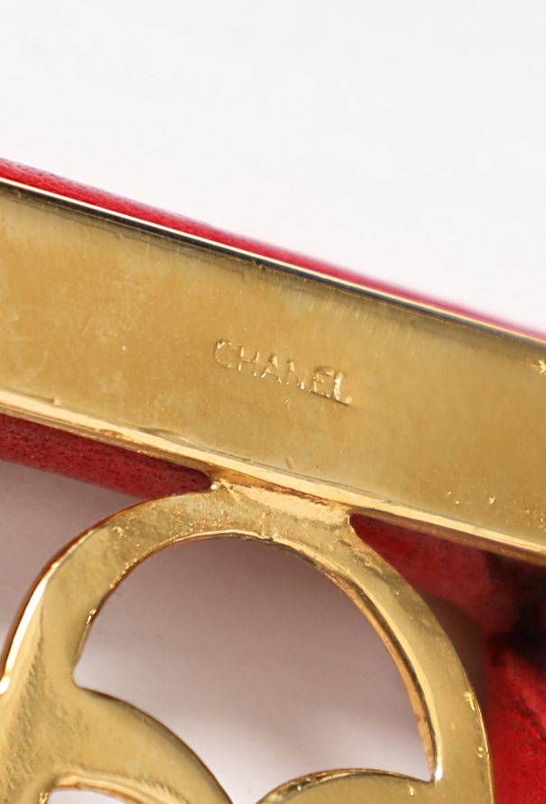 Chanel Rare F/W 1989 Chainlink Arabesque Belt - 8