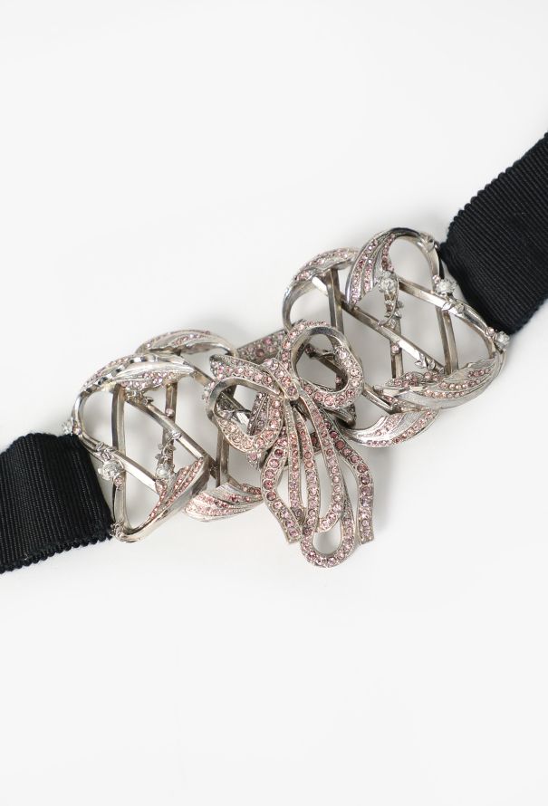 Chanel 2013 Haute Couture Embellished Bow Choker - 4