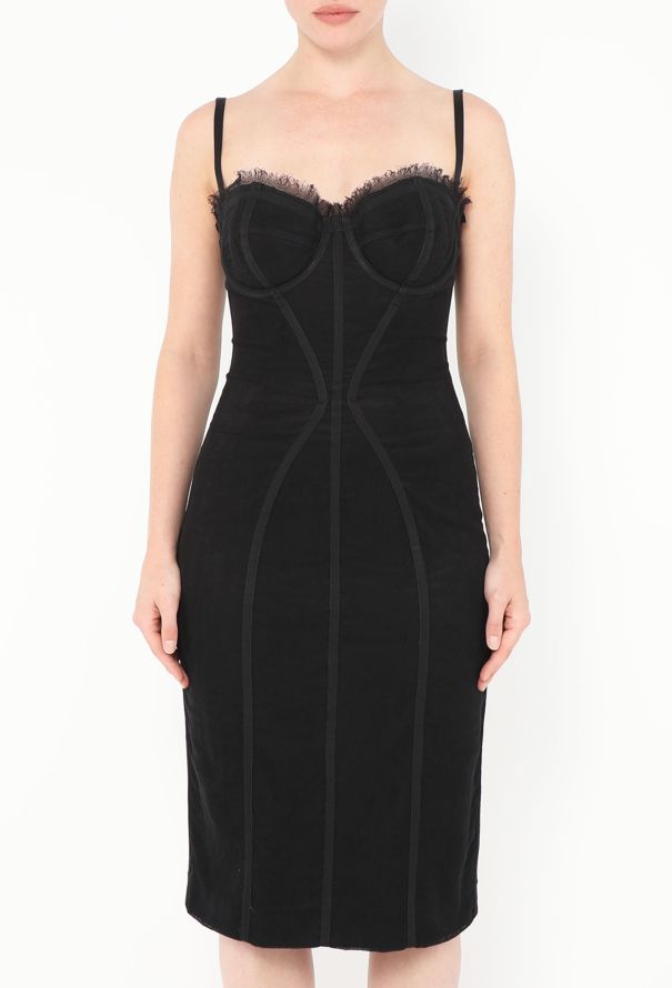 Dolce & Gabbana Late '90s Lace-up Bustier Dress - 3 Dolce & Gabbana Late '90s Lace-up Bustier Dress - 3