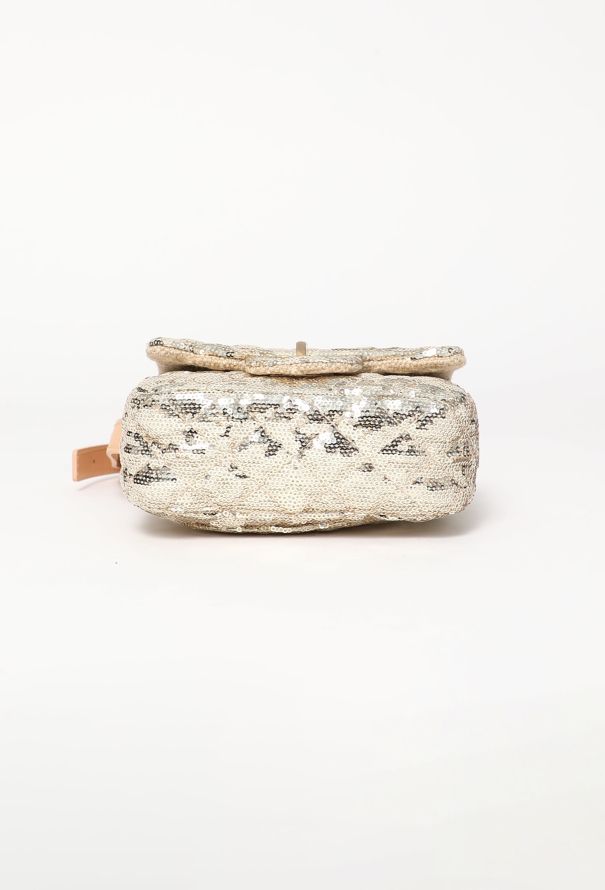 Chanel S/S 2010 Sequined Mini 2.55 Flap Bag - 7