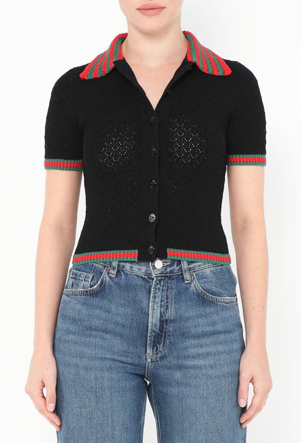 Gucci S/S 2024 Piqué Polo Top - 1