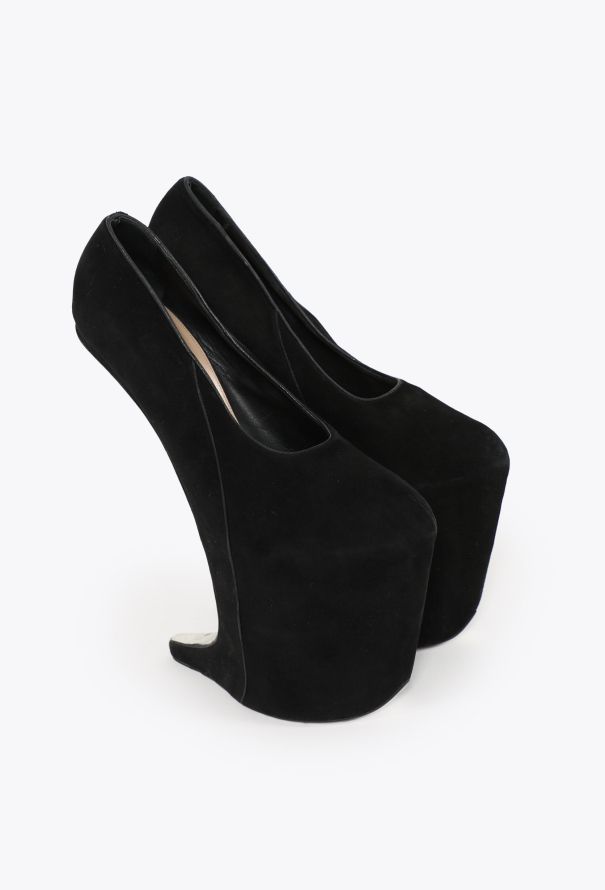 Nina Ricci RARE F/W 2009 Theyskens Sculpted Platforms - 3