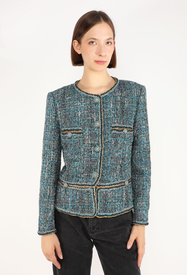 Chanel Lesage Tweed Jacket Paris-NY, Pre-Fall 2019 - 5