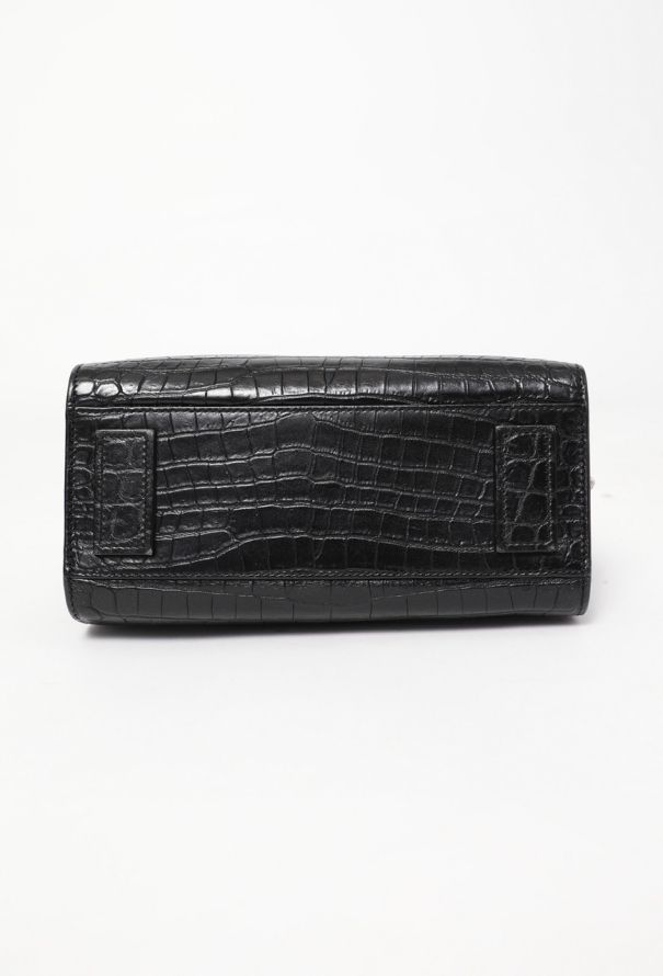 Saint Laurent Crocodile Embossed Nano Sac de Jour - 7 Saint Laurent Crocodile Embossed Nano Sac de Jour - 7