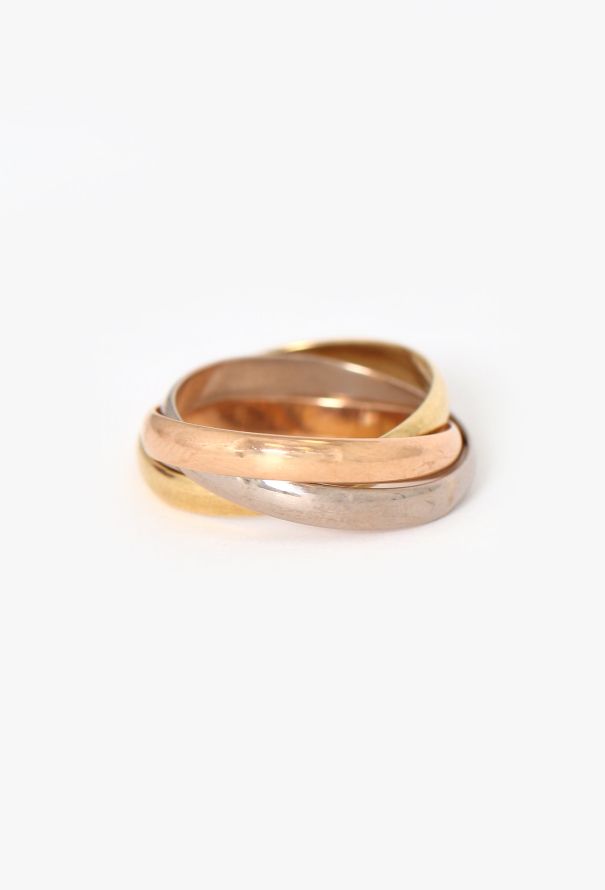 Cartier 18k Gold Trinity Ring - 1