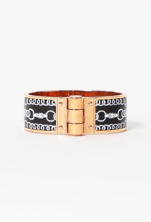 Hermès 'Balades Équestres' Hinge Bracelet - 1