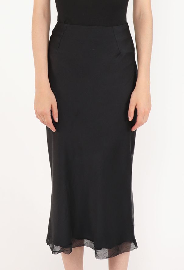 Céline Bias-cut Silk Skirt - 2