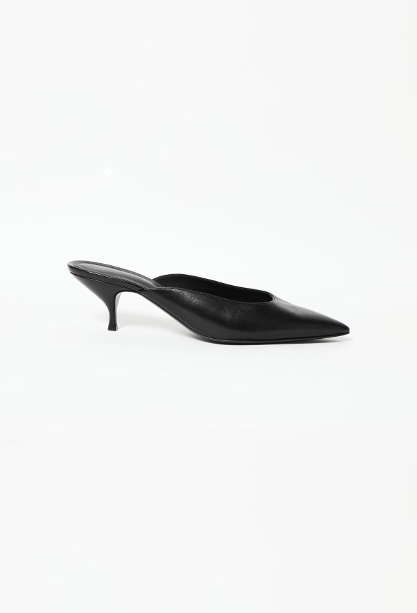 Louis Vuitton Heel 5.5cm Shake Mules in Patent calf leather Black 2023 in  2023