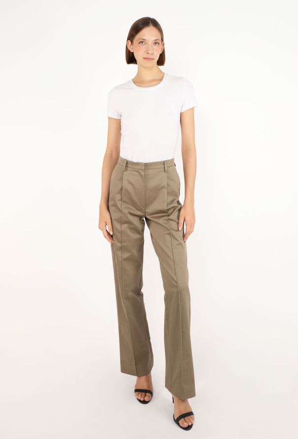 Prada Gabardine Chino Trousers, S/S 2026 - 3