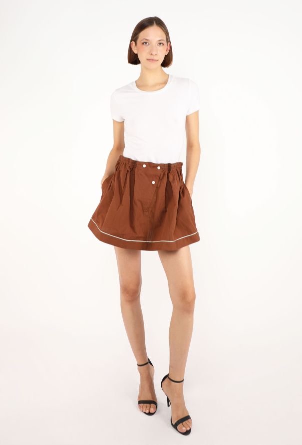 Prada Paperbag Pyjama Skirt, F/W 2025 - 1