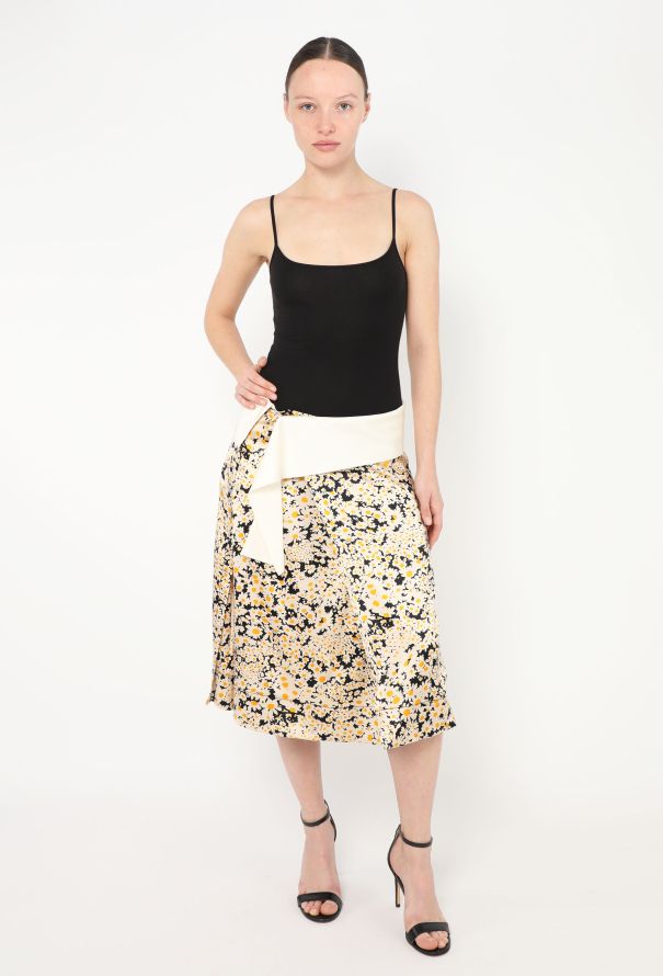 Céline S/S 2015 Asymmetrical Silk Skirt - 4 Céline S/S 2015 Asymmetrical Silk Skirt - 4