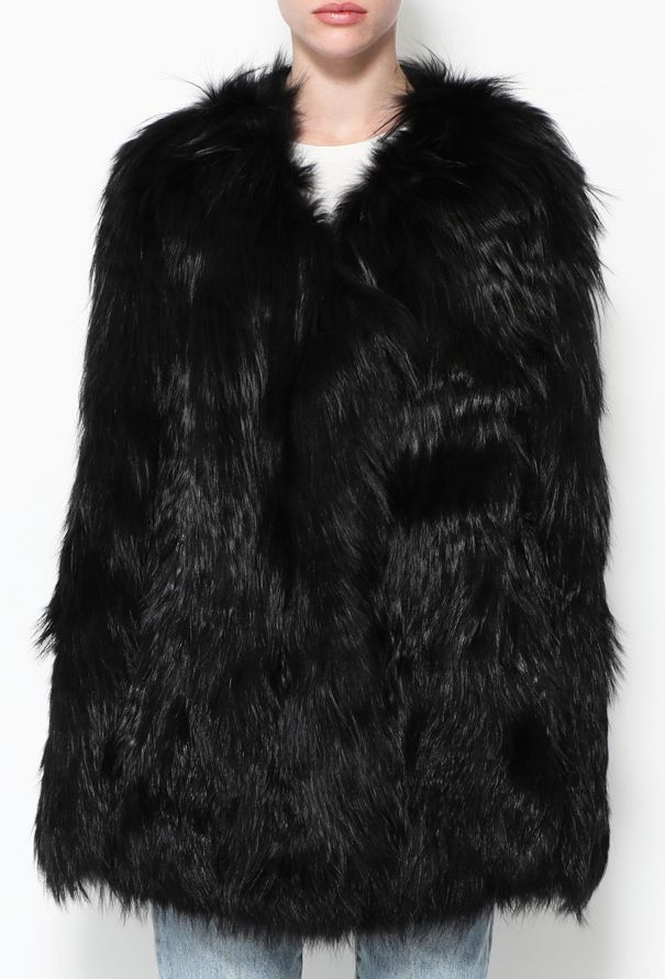 Luxurious Goat Fur Coat