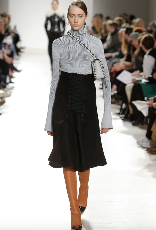 Proenza Schouler F/W 2016 Corseted Lace Up Skirt - 2