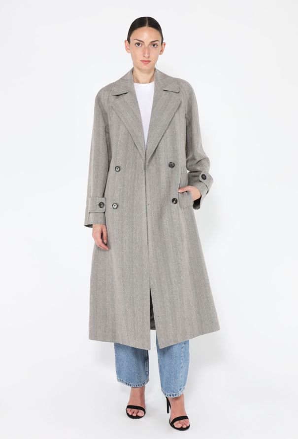 Loro Piana Foster Double Breasted Belted Coat, 2024 - 5