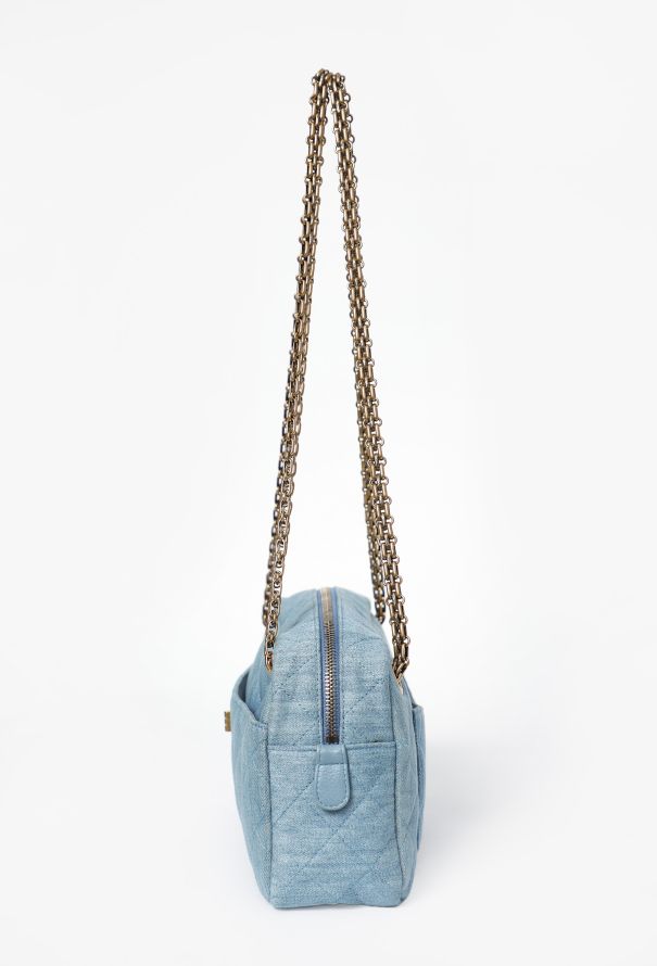 Chanel Denim Medium Reissue 2.55 Camera Bag - 5