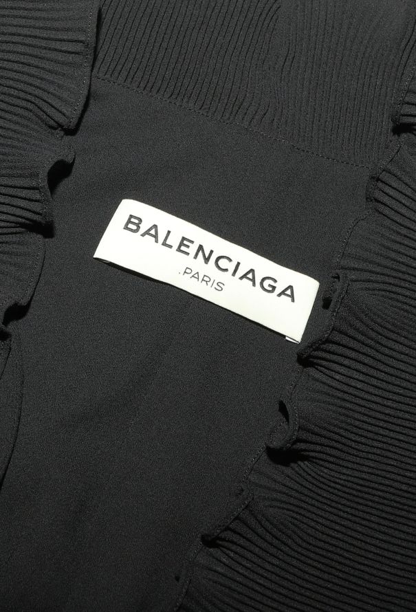 Balenciaga Resort 2017 Ruffled Crêpe Dress - 6
