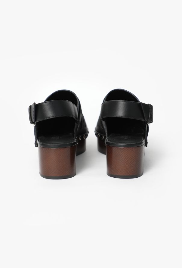 Hermès 2025 Hippie Mule Studded Clogs - 4