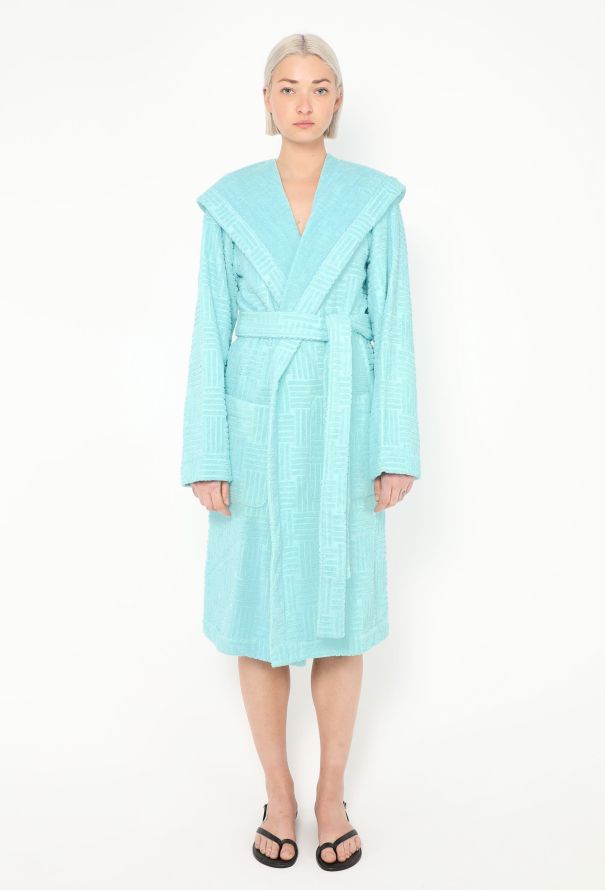 Bottega Veneta 2022 Intrecciato Terry Cloth Bathrobe Set - 2 Bottega Veneta 2022 Intrecciato Terry Cloth Bathrobe Set - 2