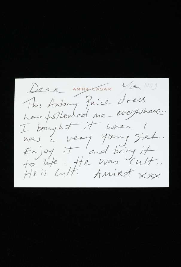 Antony Price 1985 Silk Fluted Gown - 7