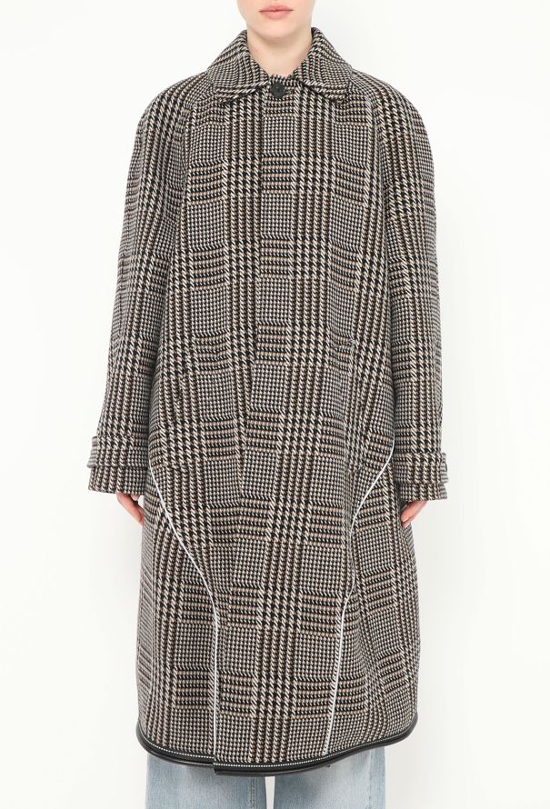 Balenciaga Pre-Fall 2018 Houndstooth Coat - 5 Balenciaga Pre-Fall 2018 Houndstooth Coat - 5