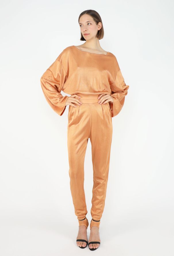 Alaïa Long Sleeve and Pants Ensemble - 1