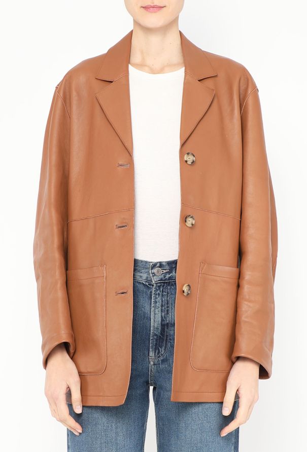 Toteme S/S 2024 Lambskin Jacket - 1