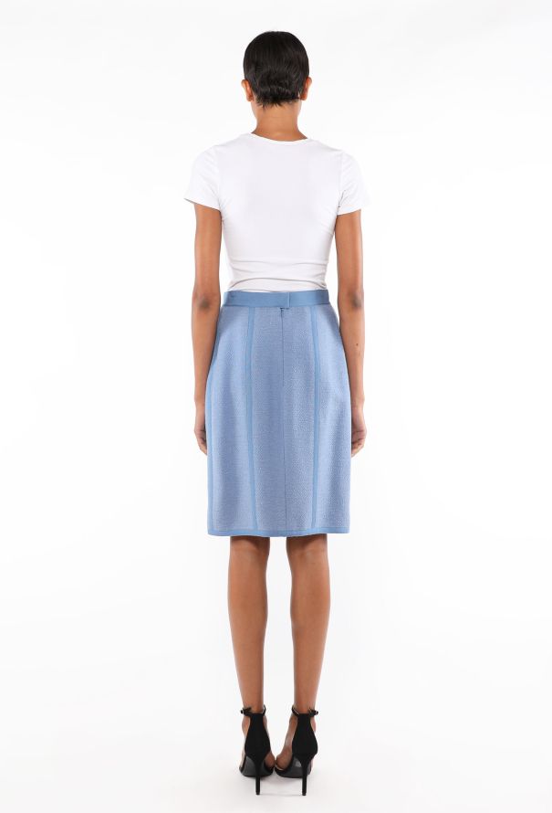 Chanel Trompe-L'œil Bouclé Skirt Suit, 1992 - 7