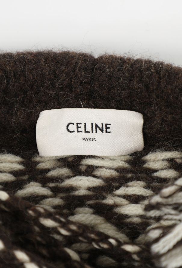 Céline Hooded Knit Pullover, Resort 2021 - 6