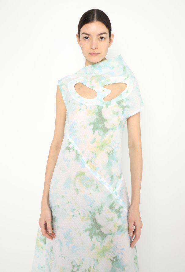 Céline Resort 2017 Floral Cut Out Dress - 2 Céline Resort 2017 Floral Cut Out Dress - 2