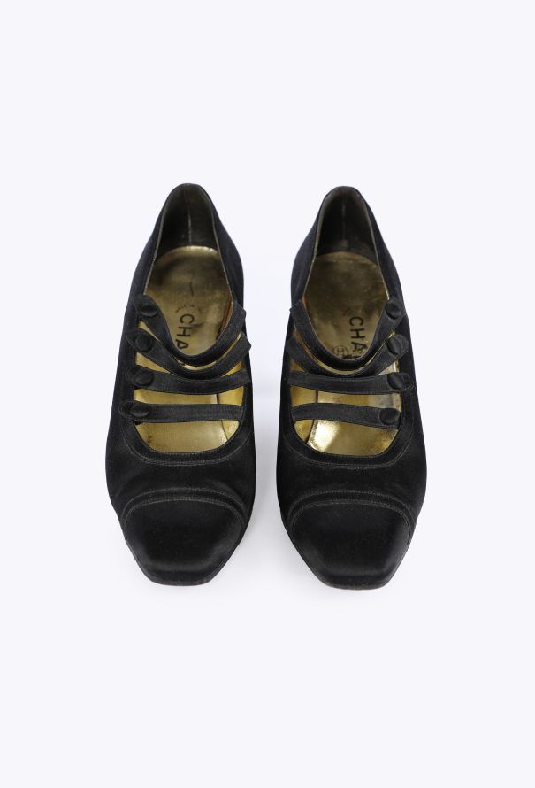 Chanel Vintage Mary Jane Pumps, 1990s - 2