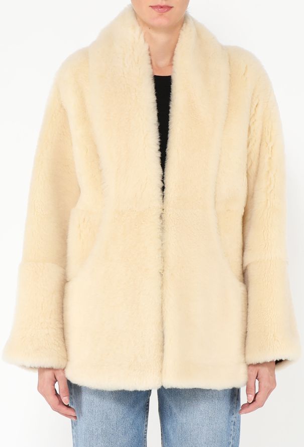 Loro Piana 2024 Shearling Cocoon Jacket - 4