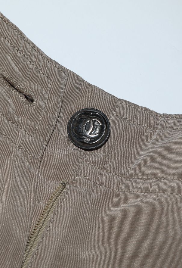 Chanel F/W 1996 Grosgrain Cargo Pants - 7