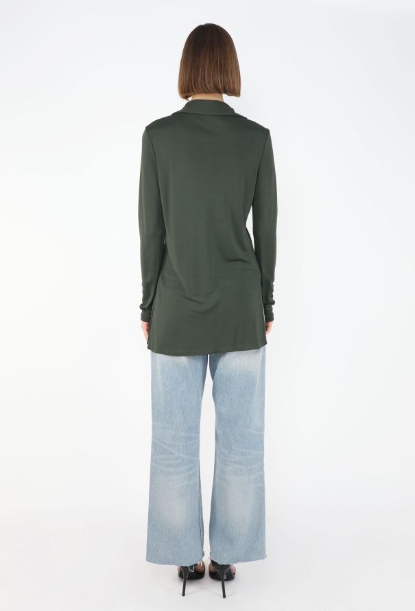 Gucci S/S 1996 Lace-Up Jersey Tunic - 6