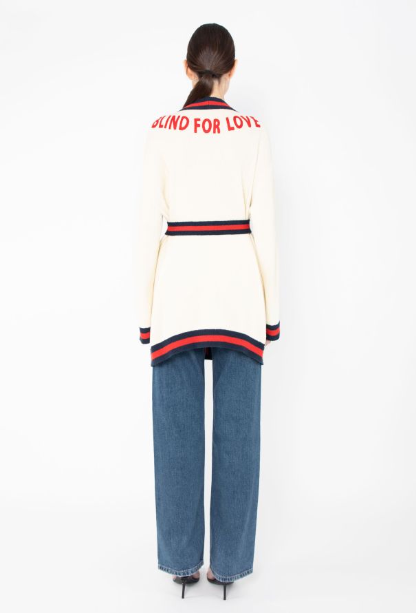 Gucci Resort 2017 'Blind for Love' Cardigan - 2 Gucci Resort 2017 'Blind for Love' Cardigan - 2