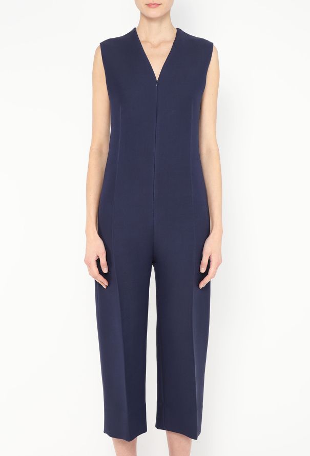 Céline S/S 2015 Contrast Stitch Jumpsuit - 4 Céline S/S 2015 Contrast Stitch Jumpsuit - 4