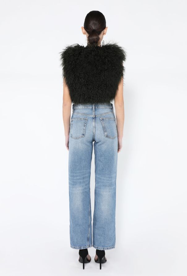 Chloé 2008 Mongolian Lamb Fur Bolero - 6