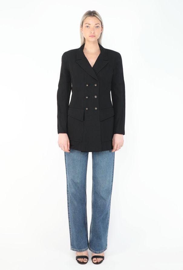 Chanel Rare S/S 1997 Double-Breasted Blazer - 3