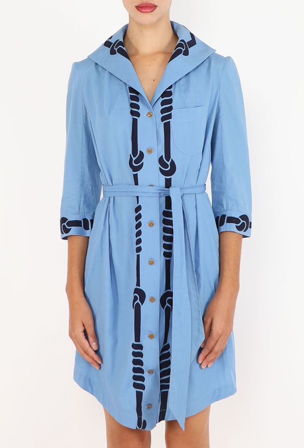 Vivienne Westwood 'Tied to the Mast' Graphic Shirt Dress, 1998 - 2