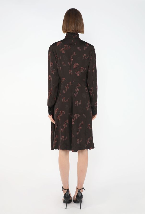 Jean Paul Gaultier 'Grand Voyage' Dragon Jacquard Dress, 1994 - 7